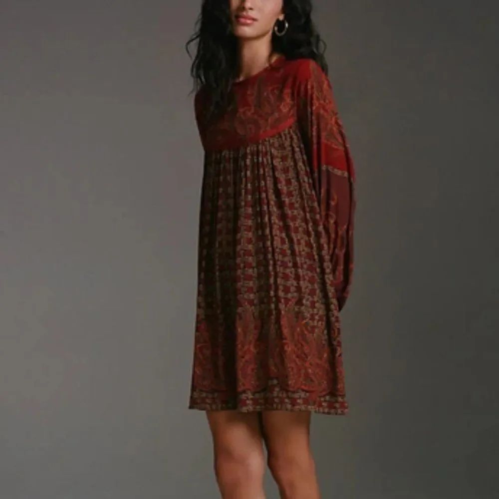 Anthropologie Pinnacle Shruti Sancheti Michaela Tunic Dress in Size XS